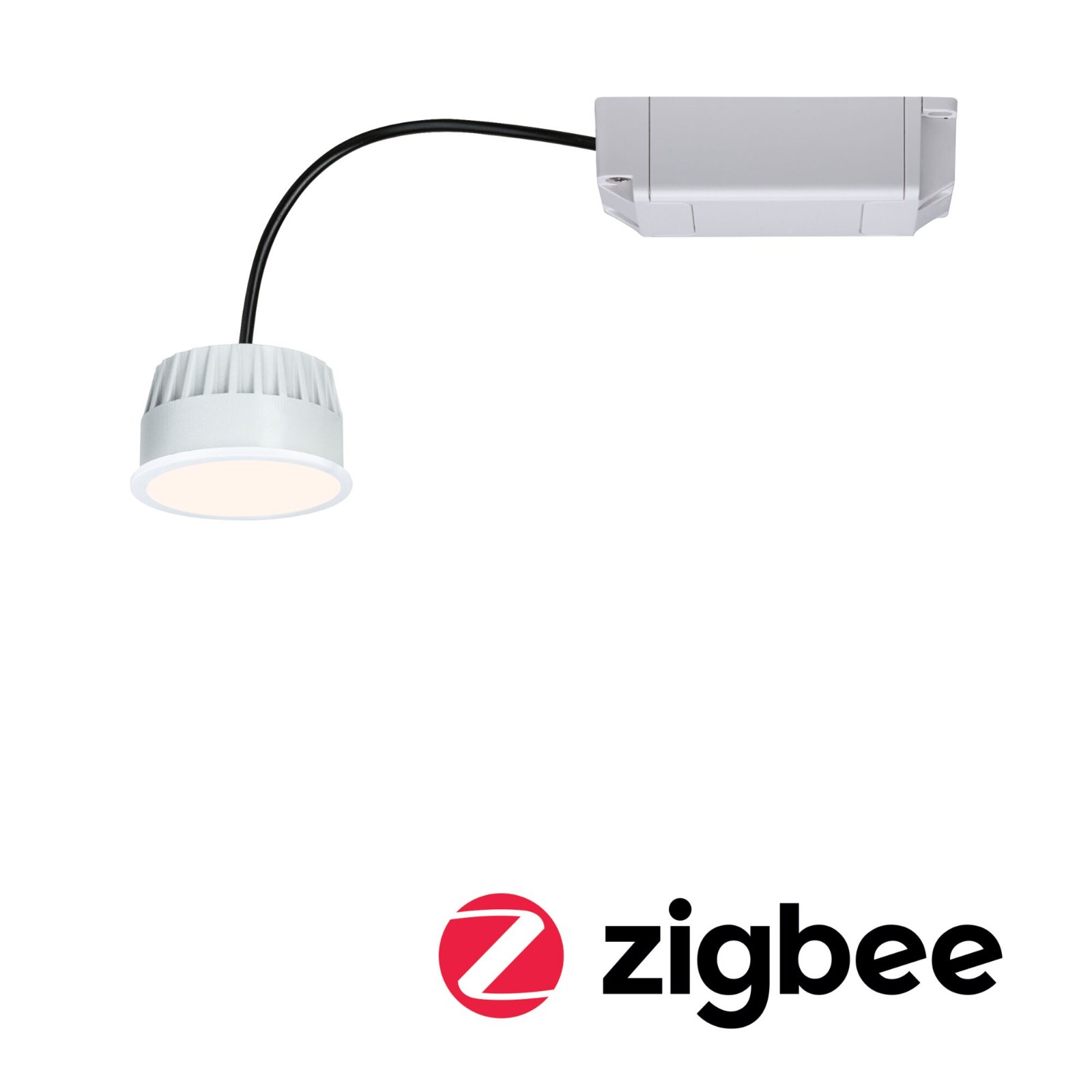 PAULMANN LED Modul vestavné svítidlo Smart Home Zigbee teplá bílá Coin 50mm Coin 6W 230V 2700K satén, 93073