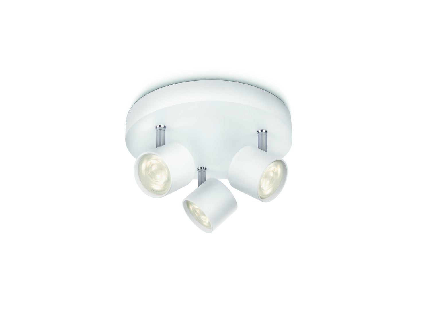 Philips 56243/31/16 Star bodové stropní LED světlo 3x4,5W 1500lm 2700K, bílá