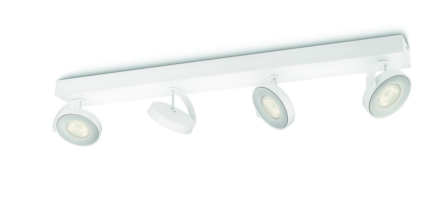 Philips 53174/31/P0 Clockwork bodové stropní LED světlo 4x4,5W 2000lm 2200-2700K, bílá