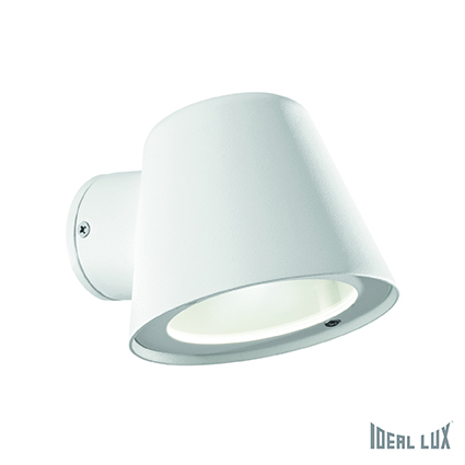 IDEAL LUX 091518 venkovní nástěnné svítidlo GAS AP1 Bianco 1x35W GU10