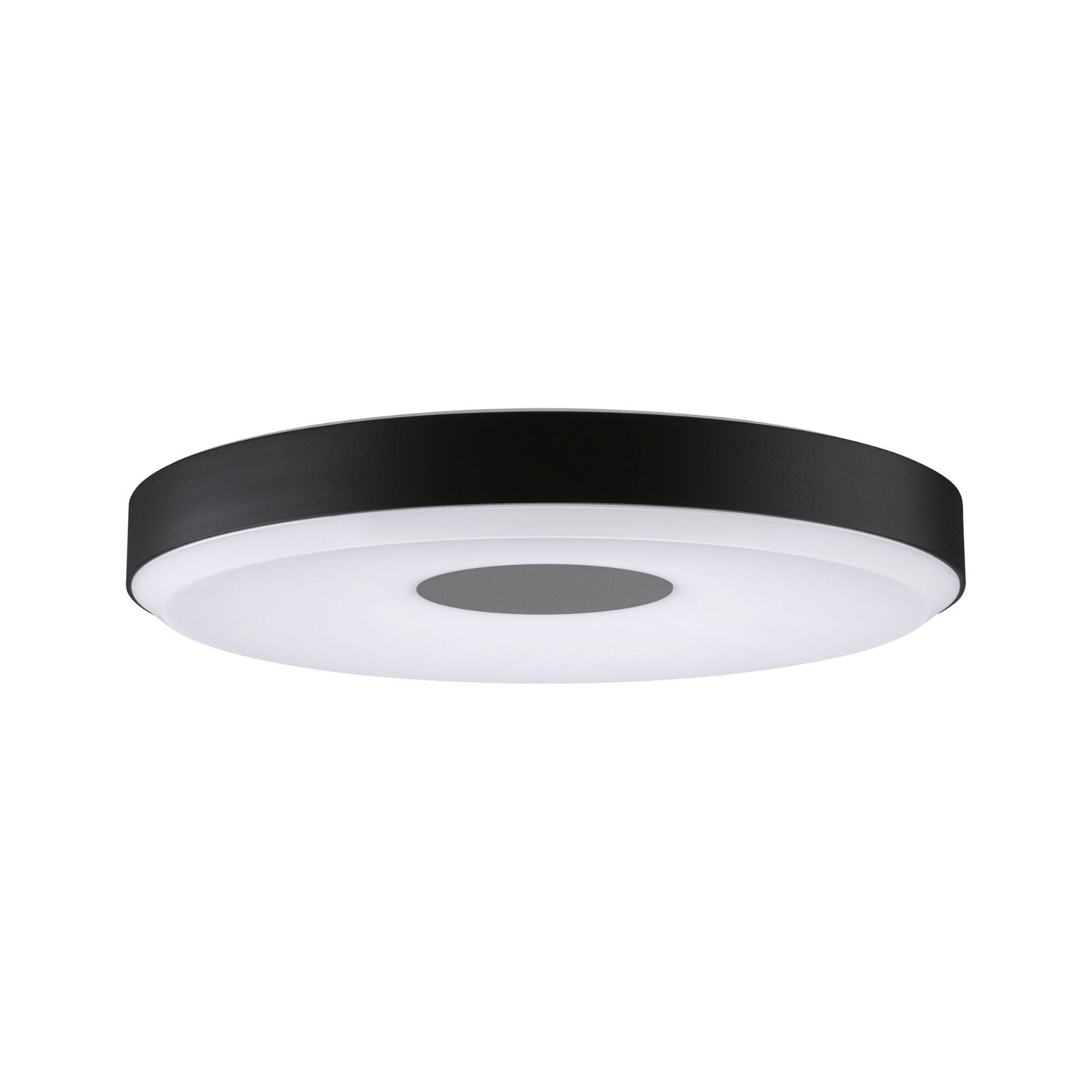 PAULMANN LED stropní svítidlo Smart Home Zigbee Puric Pane Effect 2700K / 230V 16 / 1x1,5W stmívatelné černá/šedá -