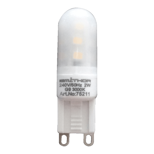 EMITHOR žárovka LED BULB G9/2W,3000K FROSTED, LX75211