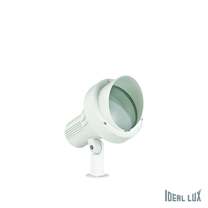 Ideal Lux Venkovní zemní svítidlo Terra PT1 bianco small 106205 bílé IP65