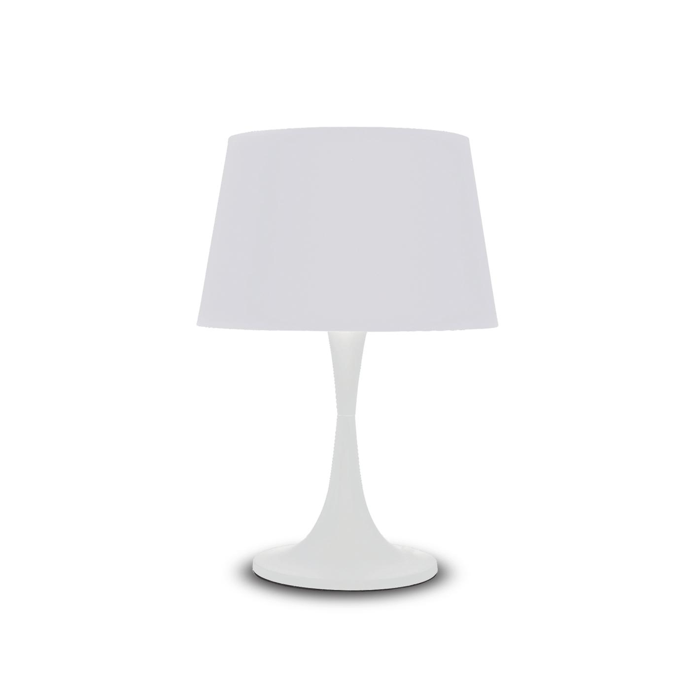 IDEAL LUX 110448 stolní lampa London TL1 Big bílá 1x60W E27