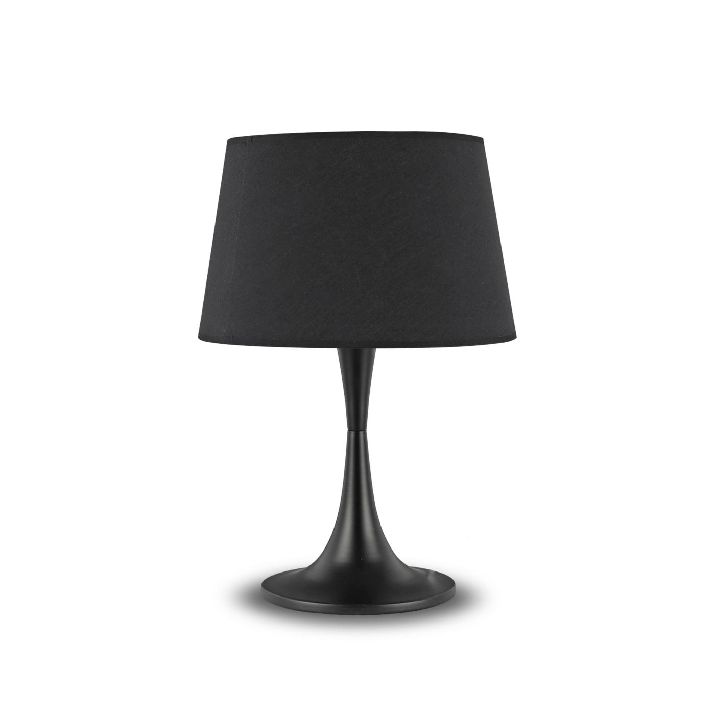 IDEAL LUX 110455 stolní lampa London TL1 Big černá 1x60W E27