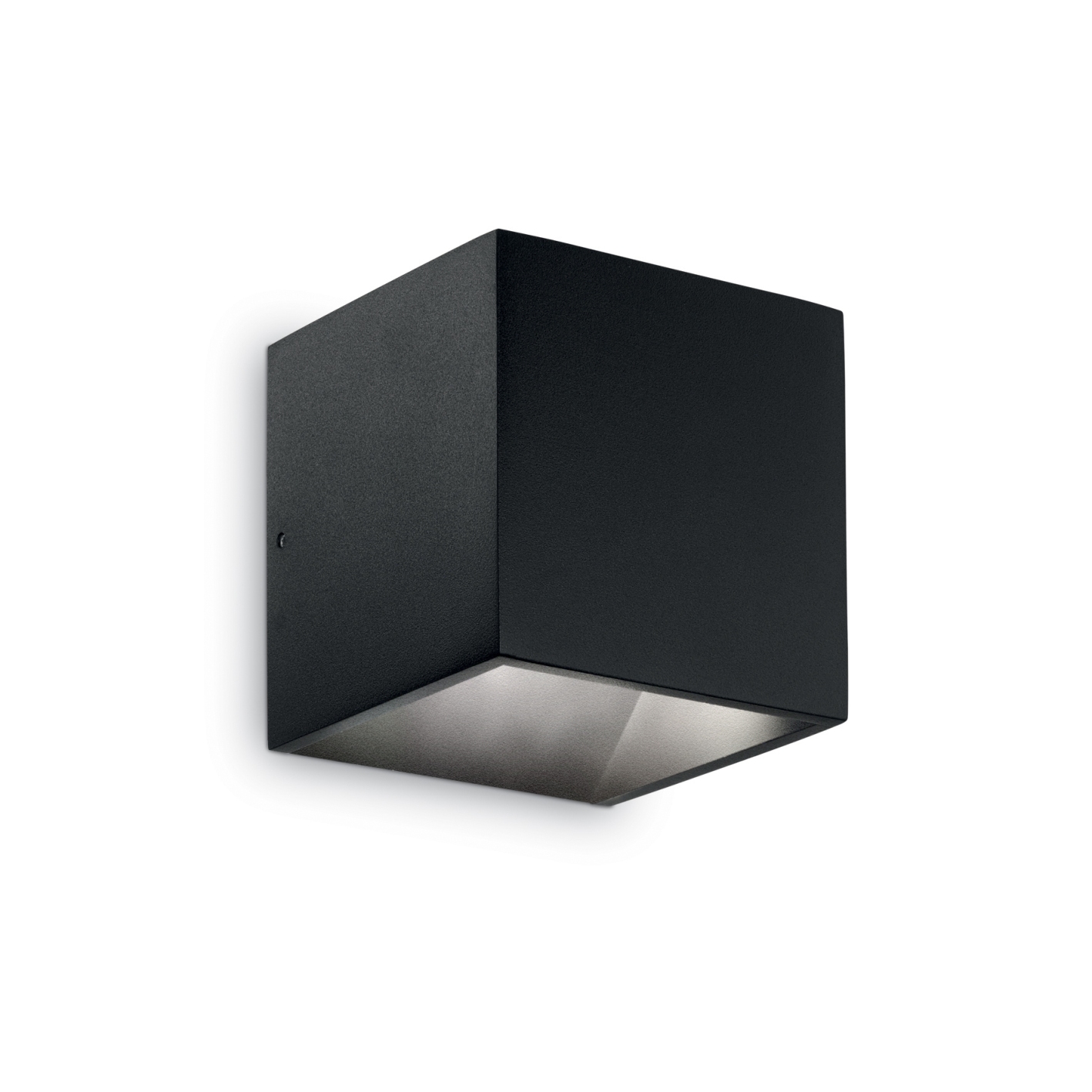 Ideal Lux LED Venkovní nástěnné svítidlo Rubik AP1 nero 142302 černé 4000K
