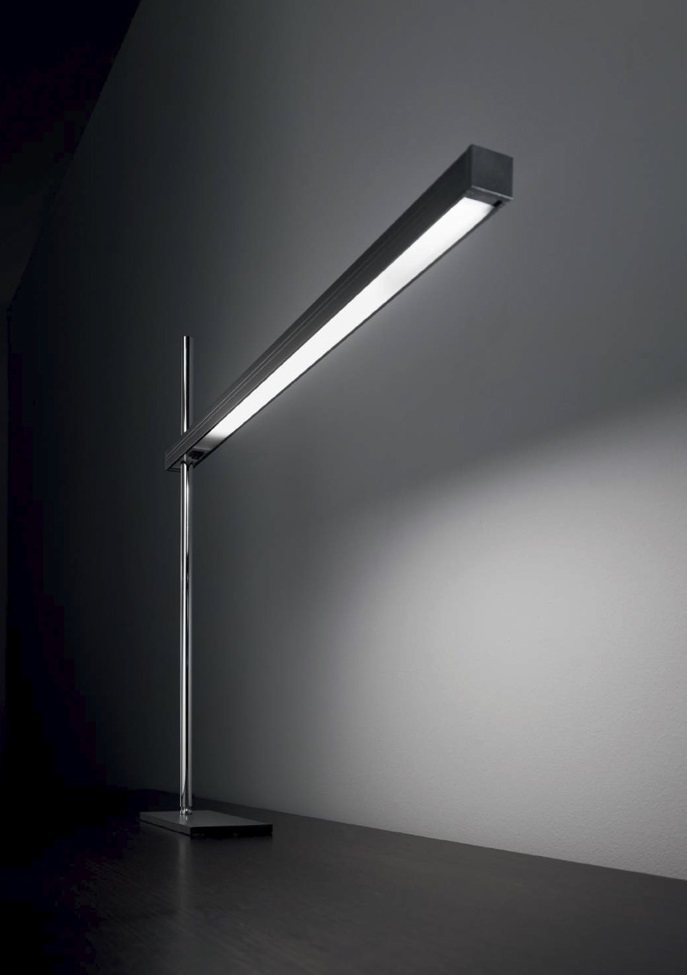 Ideal Lux LED Stolní lampa Gru TL105 nero 147659 černá