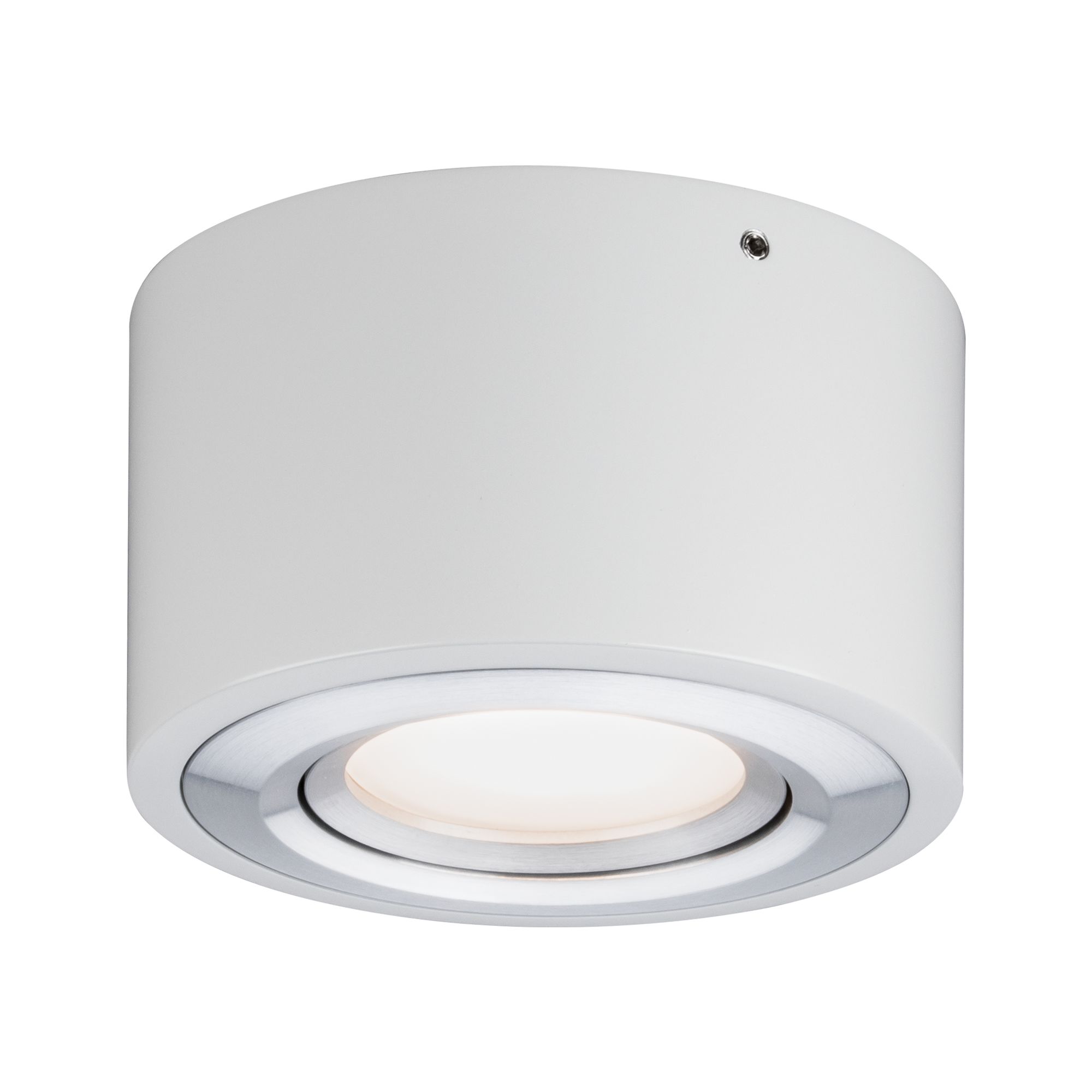 PAULMANN - LED stropní svítidlo Argun 1x4,8W bílá mat/hliník kartáčovaný, P 79708