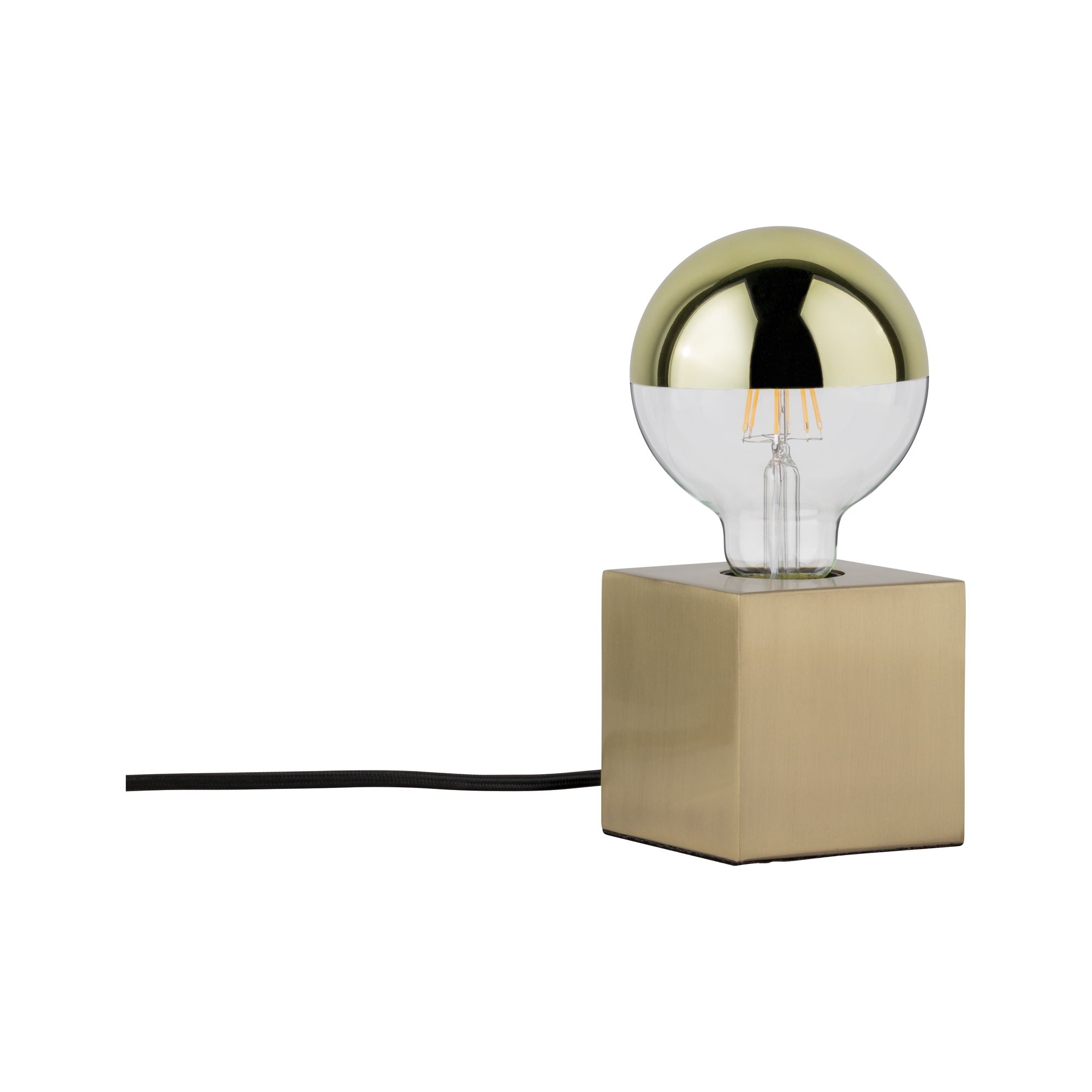 PAULMANN - Stolní lampa Dilano mosaz kartáčovaná, P 79728