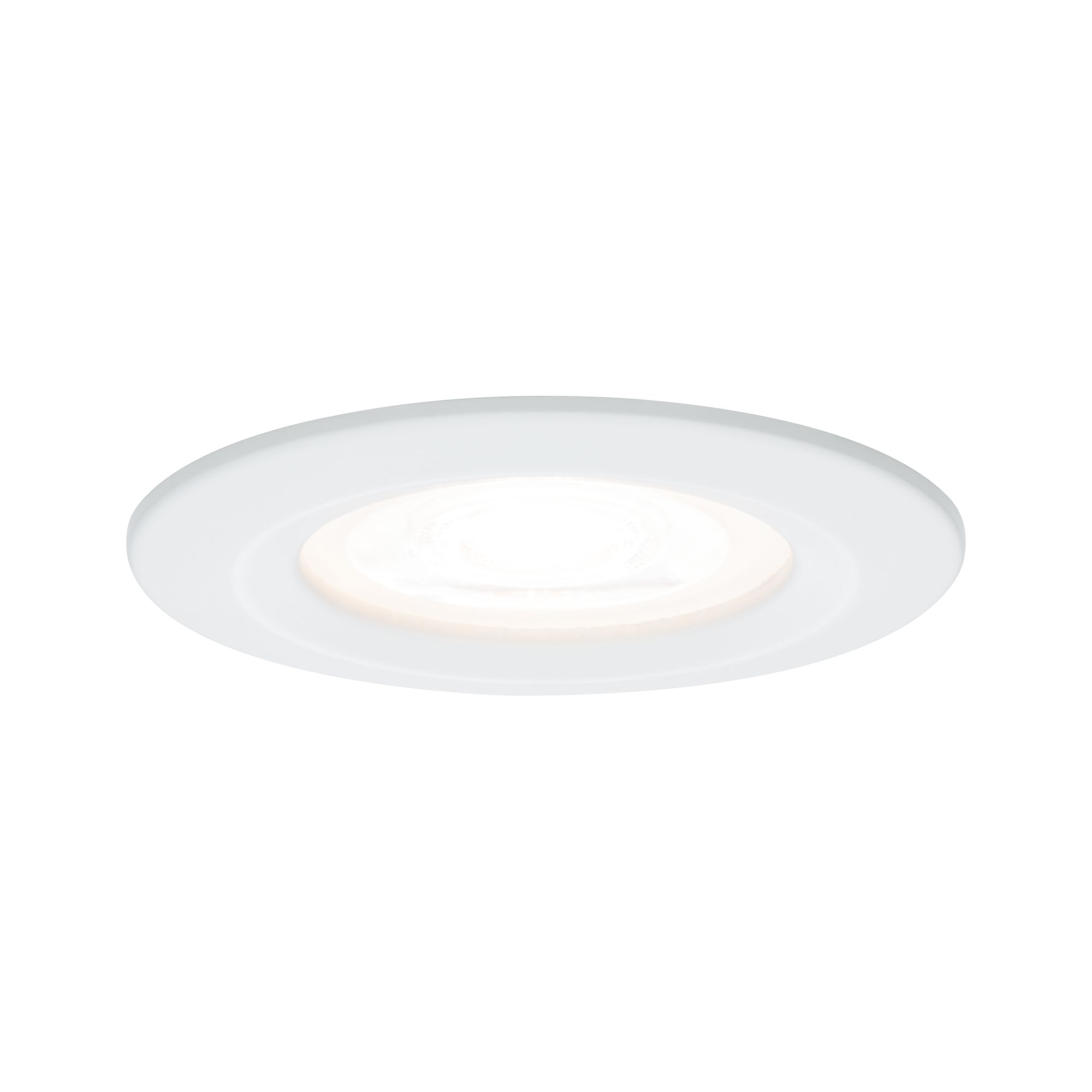 PAULMANN - Vestavné svítidlo LED Nova kruhové 1x6,5W GU10 bílá mat nevýklopné, P 93441