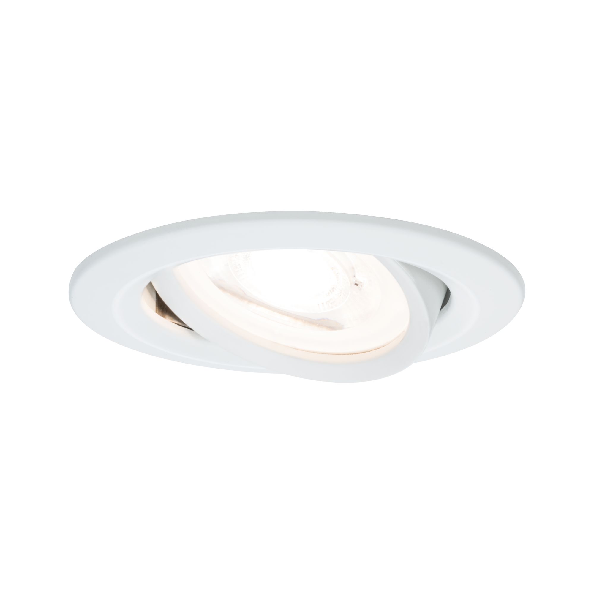 PAULMANN - Vestavné svítidlo LED Nova kruhové 1x6,5W GU10 bílá mat nastavitelné 3-krokové-stmívatelné, P 93466