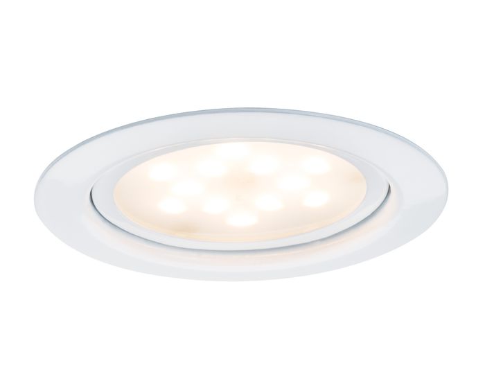 PAULMANN - Nábytkové zápustné svítidlo - sada 1 ks Micro Line LED bílá, P 93555