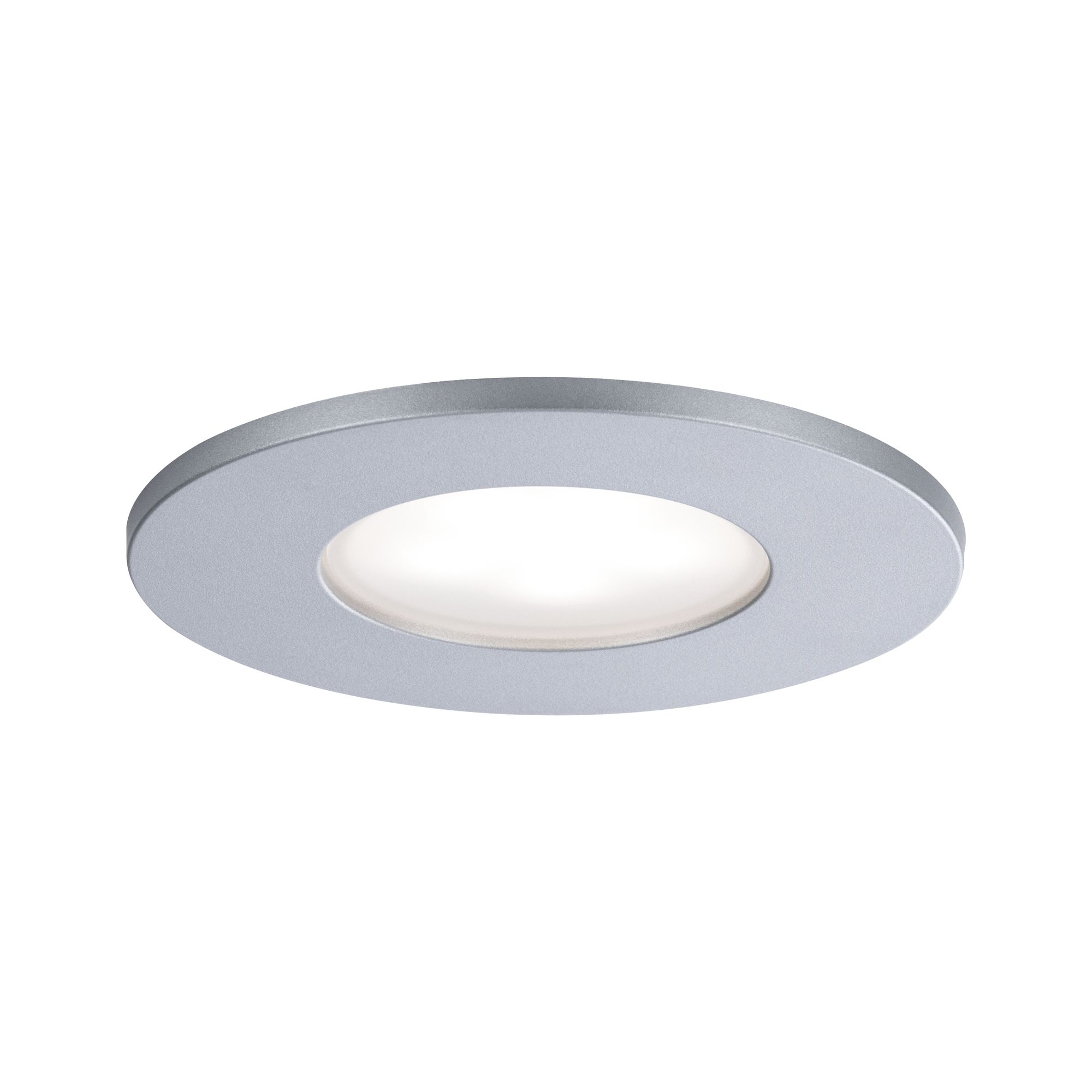 PAULMANN - Vestavné svítidlo LED Calla kruhové 1x5W matný chrom nevýklopné, P 99937