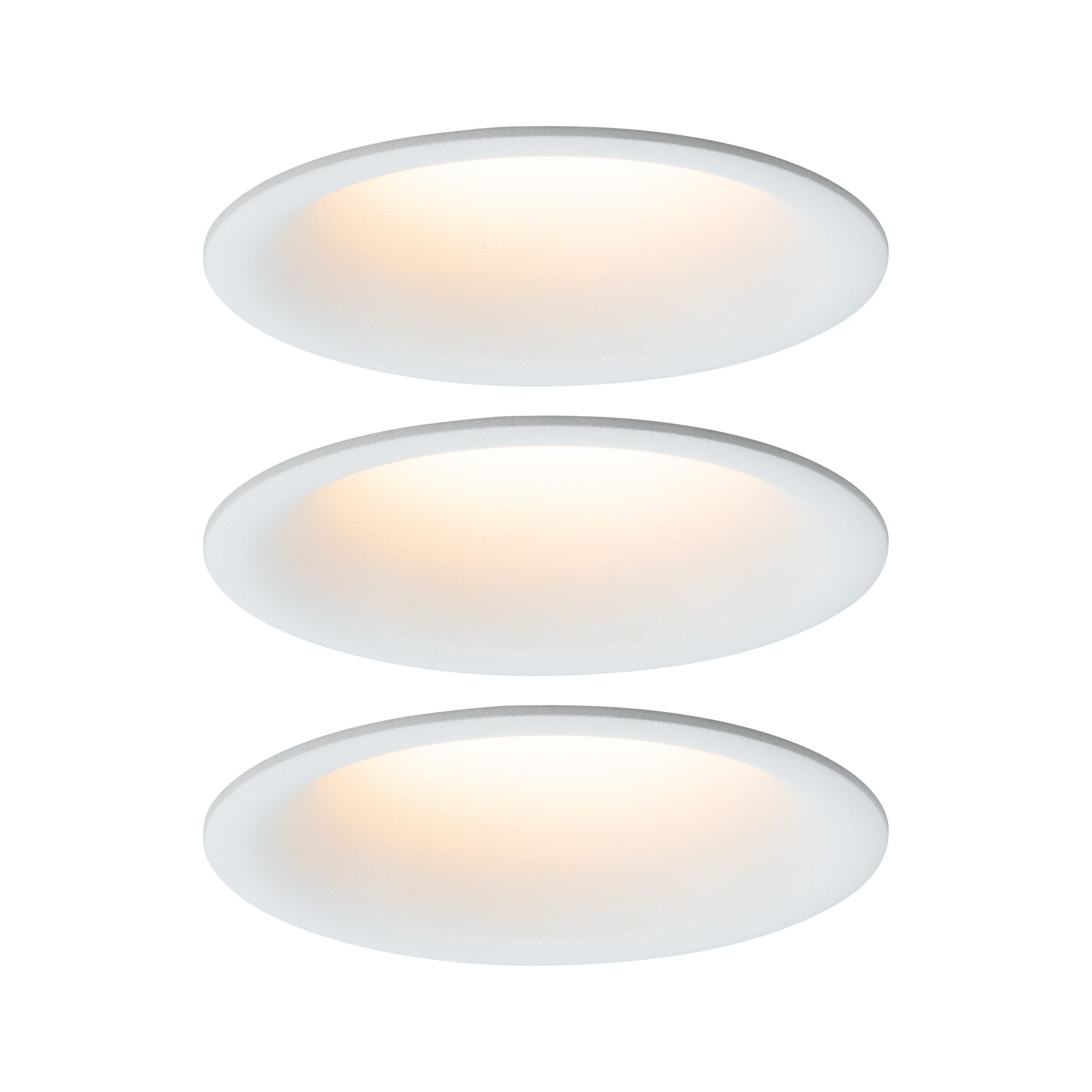 PAULMANN - Vestavné svítidlo LED Cymbal 3x6,5W bílá mat proti oslnění stmívatelné