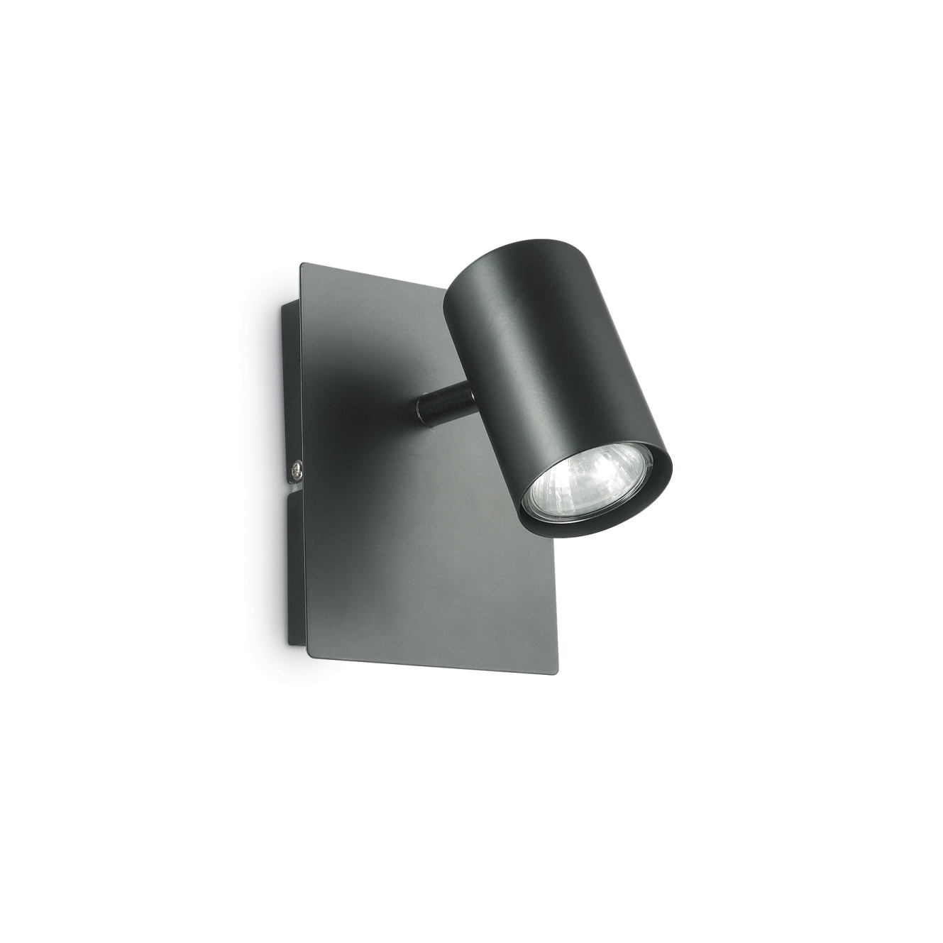 IDEAL LUX - Bodové stropní a nástěnné svítidlo Spot AP1 nero 115481 1x50W černé