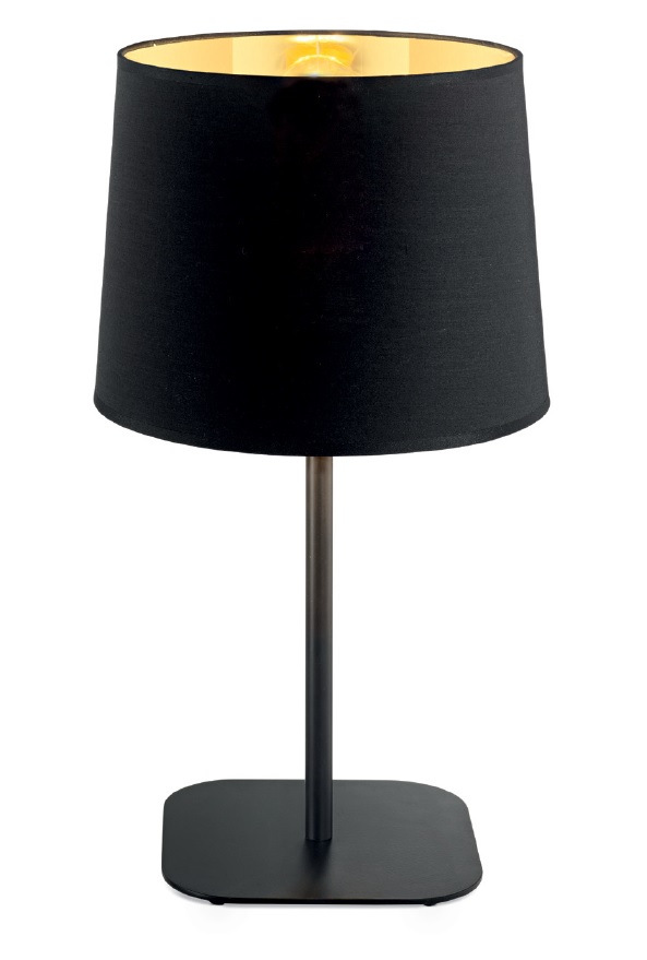 IDEAL LUX - Stolní svítidlo Nordik TL1 161686 černé, 26cm