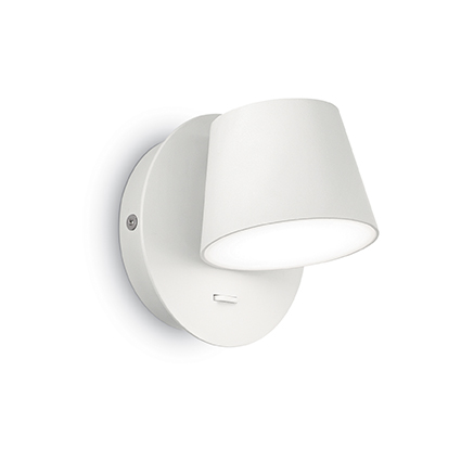 IDEAL LUX - Nástěnné bodové LED svítidlo Gim AP1 bianco 167152 bílé
