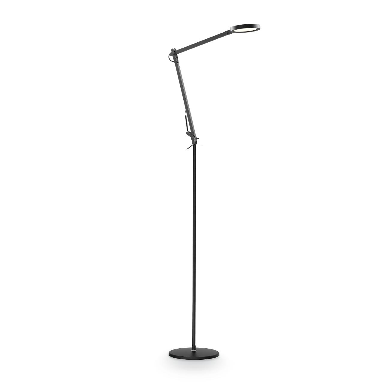 IDEAL LUX - LED Stojací lampa Futura PT1 nero 204949 černá