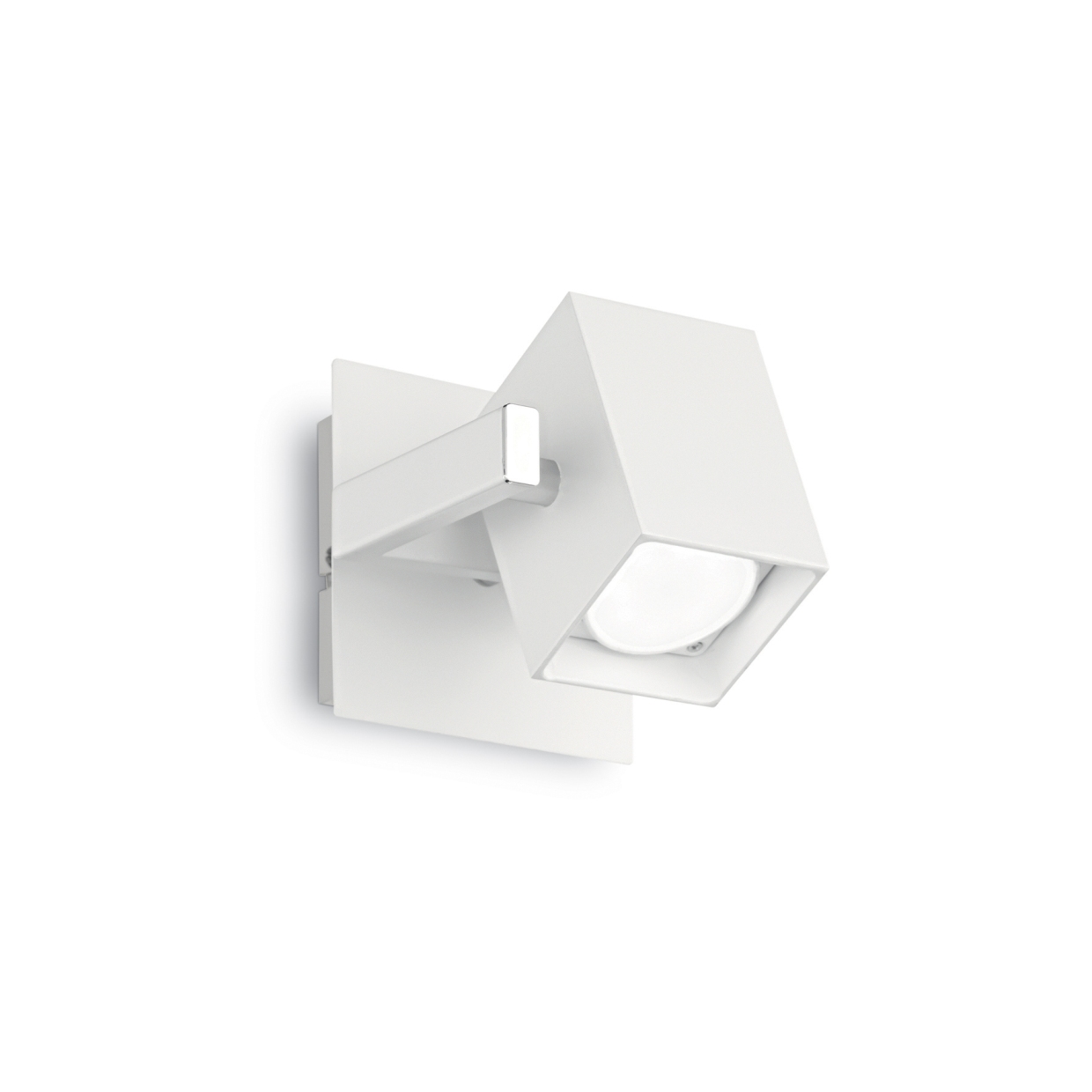 IDEAL LUX - Bodové stropní a nástěnné svítidlo Mouse AP1 bianco 073521 1x50W bílé