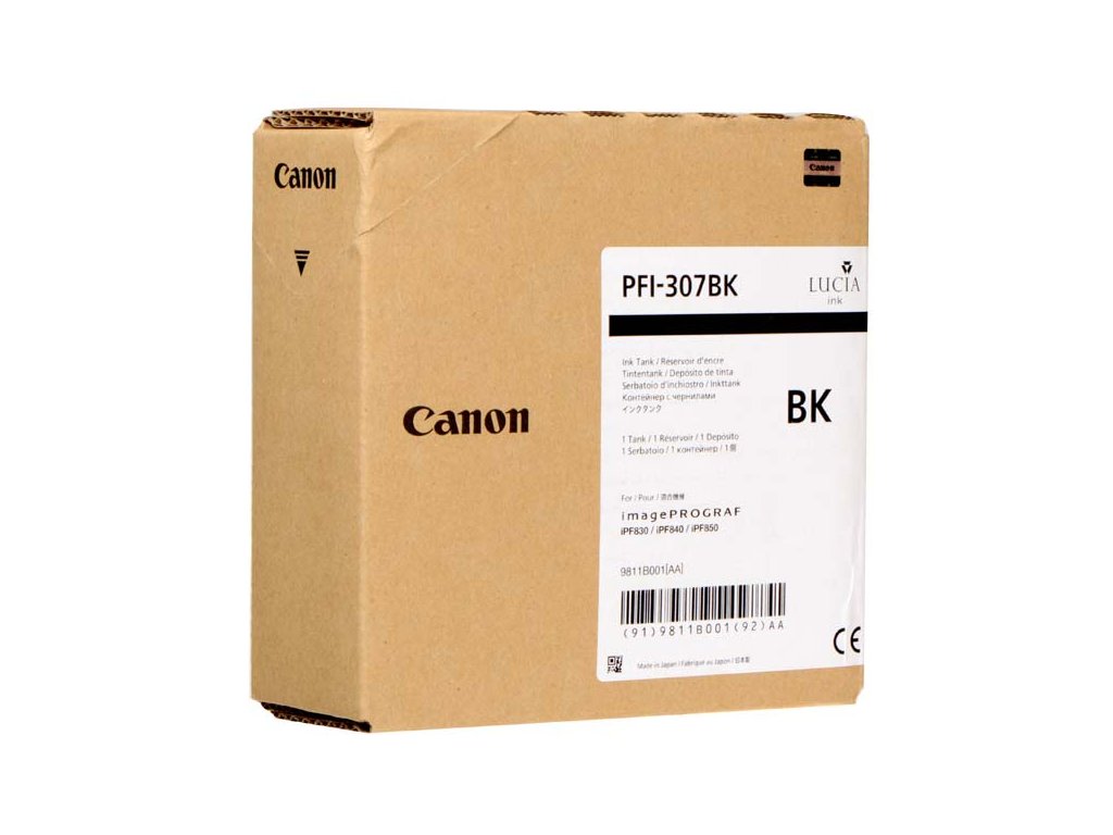 Canon PFI-307BK - originální