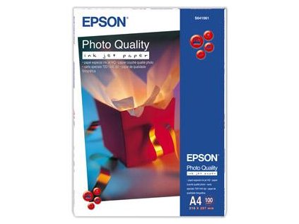 Epson A4,Photo Quality Inkjet Papír (100listů) - C13S041061