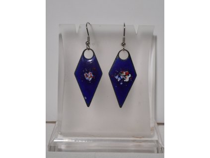 Enamel Earrings No.12