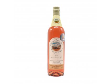 Cuvée Martinka rosé 2021 pozdní sběr polosladké moravčíkova vína