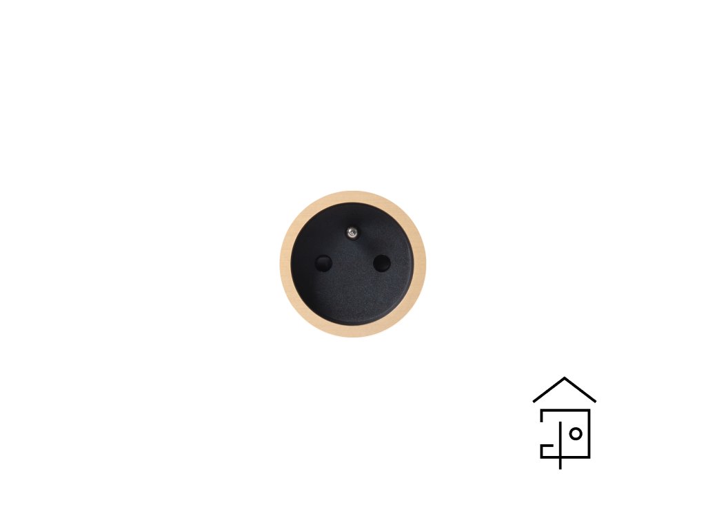 rond 2.0 | socket modul type E (CZ/BE/FR) - retrofit, easyfit, backfit