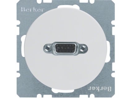 Zásuvka VGA­ šroubové svorky Berker R.1/R.3/R.8