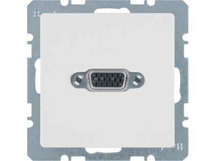 Zásuvka VGA­ šroubové svorky Berker Q.1/Q.3/Q.7/Q.9