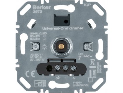 Universal rotary dimmer with soft-lock