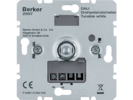 Rotary dimmer DALI  with soft-lock