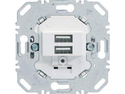 USB nabíjecí zásuvka 230 V, 2-násobná, 3 A