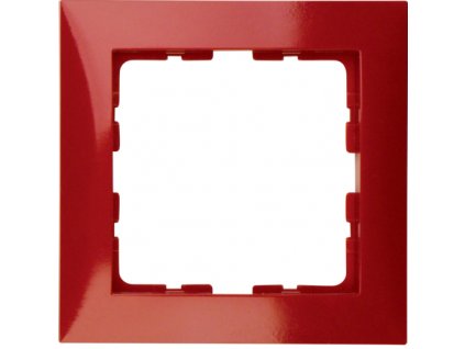 Frame Berker S.1, red glossy