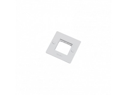 EU ELECTRICITY 1G Wall Plate No Infill White