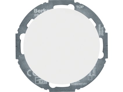 Universal rotary dimmer with centre plate (R, L, C, LED) with soft-lock, Series R.classic/Serie R.classic mono