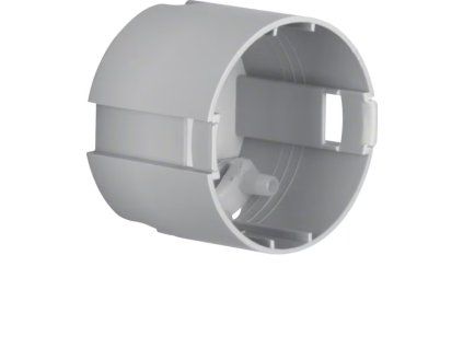 Schutzkontaktdose Ø 49 mm, modulare Einsätze Integro, grau