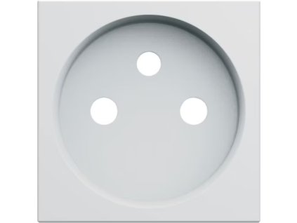 Rocker for socket 2P+E, Hager gallery, pure white