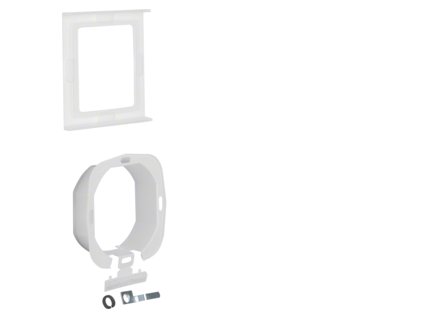 Sealing set for key switches/key push-buttons Berker K.x/Q.x, transparent