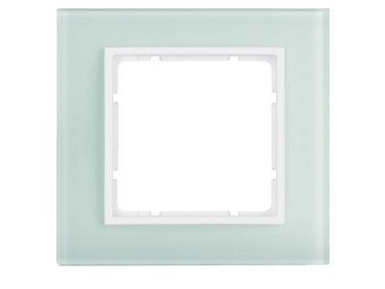 Frame Berker B.7, glass, white
