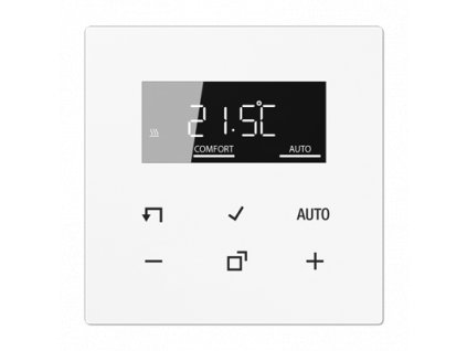 Zobrazení pokojového termostatu LB Management