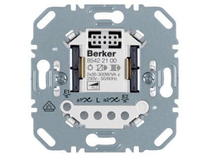 2-way touch dimmer, universal module 2x300/40W R,L,C, home electronics