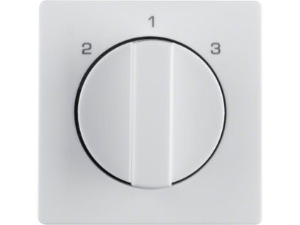 Centre plate with rotary knob for 3-step switch Q,x