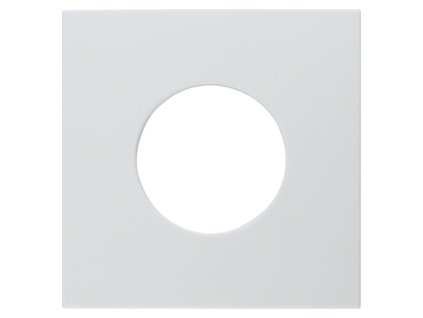 Centre plate for push-button/pilot lamp E10 Berker S.1/B.3/B.7