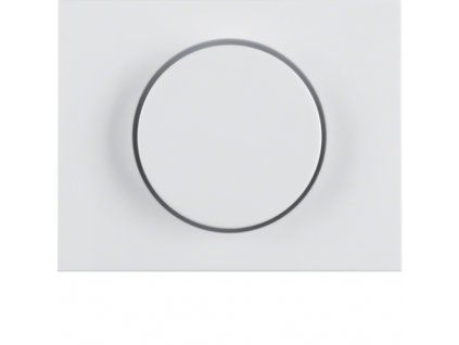 Centre plate for rotary dimmer/rotary potentiometer with setting knob, Berker K.1/K.5
