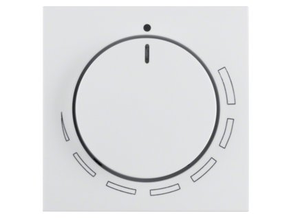 Centre plate for speed controller with setting knob, Berker S.1/B.3/B.7