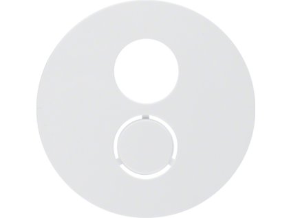 Centre plate for loudspeaker socket outlet Berker R.1/R.3/R.8