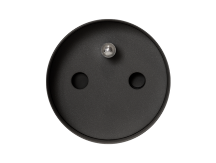Rond 3.0 zásuvka typu E black