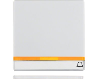 Rocker with imprinted symbol for bell with labelling field,Berker Q.1/Q.3/Q.7/Q.9