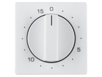 Centre plate for mechanical timer 15 min Berker Q.1/Q.3/Q.7
